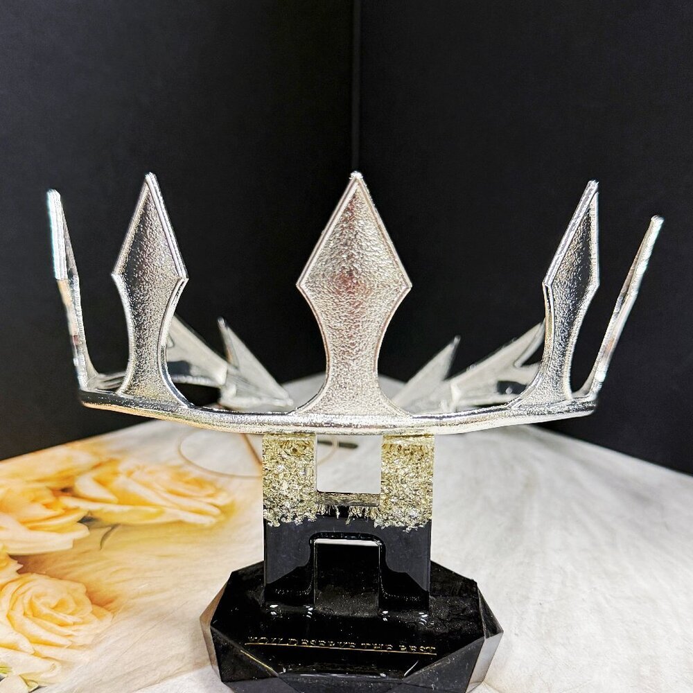 Prince Silver Diadem, Spike Headwear, Medieval Costume Accessories, Party Props